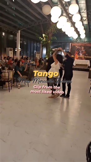 170 reactions · 15 shares | 'Video clip from the most liked video' Thank you so much to Madam Vera Astorga and classmate Zin Buddy Giray for the very impressive Tango dance steps. #dancereels #viralchallenge | Mila Mercader Baluya | Facebook