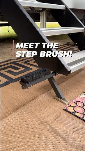 Keep Dirt Out! 🧼 Add a Step Brush to Your MORryde StepAbove.