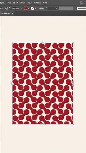 Let's create an interlocking shape pattern design in Illustrator | Adobe Illustrator tutorials