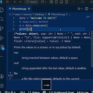 swapcase() Method in python | string methods in python #shorts #pythontricks #python.