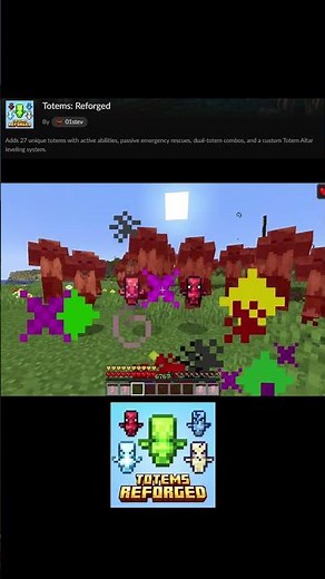 The Ultimate Totem Mod For Minecraft #minecraft #mods