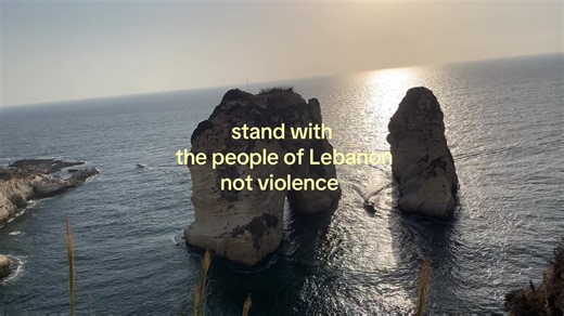 Stand with the People of Lebanon, Not Violence
