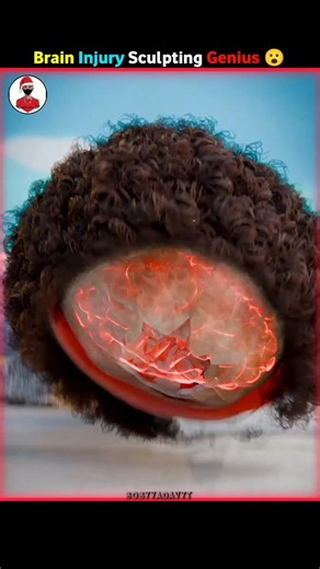 His Brain Injury Made Him A Sculpting Genius 😮_#shorts