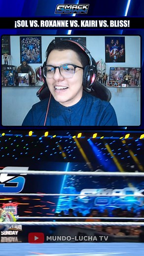 Alexa Bliss vs. Roxanne Perez vs. Kairi Sane vs. Sol Ruca en WWE SmackDown (Julio 11, 2025) Parte 2 #WWE #SmackDown #WWESmackDown #AlexaBliss #SolRuca #KairiSane #RoxannePerez #Lucha #Wrestling #Fyp | MUNDO-LUCHA TV