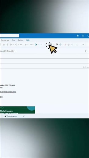 One Click Email Signatures Across Your Entire Team #outlooktips #outlook
