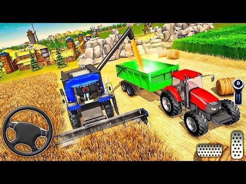 Modern Tractor Farming Driving Simulator - New Tractor Games - Android Gameplay
