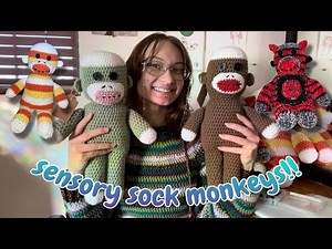 why do i crochet sock monkeys? | sharing my special interest + future crochet plans