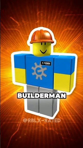 The True Story of ROBLOX's MYSTERIOUS BuilderMan! 🛠️👻 #roblox