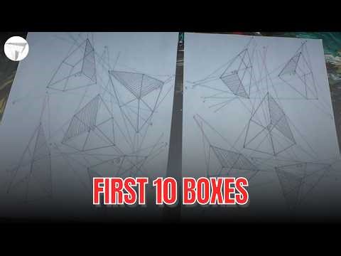 Drawabox - 250 Box Challenge Begins | First 10 Boxes | Perspective Practice