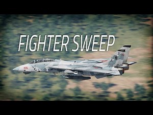 DCS F14 FIGHTER SWEEP ON CONTENTION