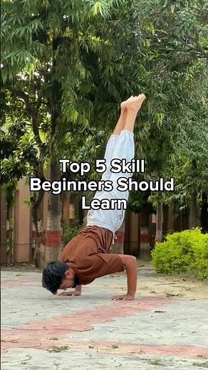 5 Calisthenics Skills For Beginners 💪🏻 #shorts