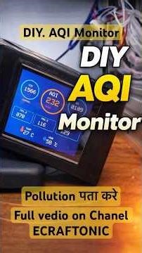How to make #3dprinterupgrade #3dprinter Aqi Monitor