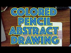 #64 - Abstract Colored Pencil Drawing