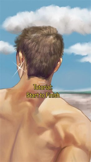 How to render in any digital art software? Hint like this #art #digitalart #tutorial #fyp #rendering