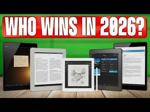 ✅ 7 Best BUDGET E-Ink Tablets on Amazon [2026] eBook Reader / ePaper / Notebook / Voice-to-Text