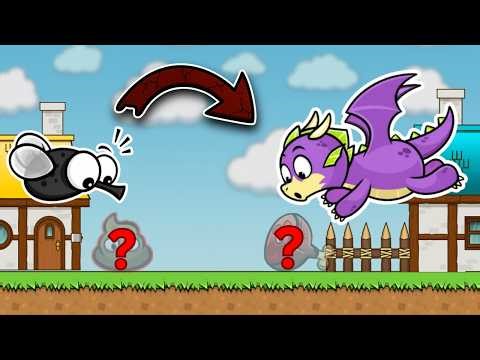 EvoWorld.io But All Food Is Invisible (Full Evolution Challenge)