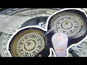 HOW TO REMOVE BUBBLES ON MAGNETIC COMPASS
