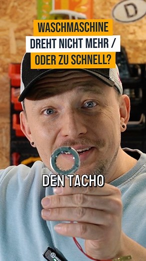 13 reactions | Deine Waschmaschine dreht sich nicht mehr oder die Trommel dreht sich zu schnell? 樂Tachogenerator kurz erklärt! Teil 1 #ersatzteilshop #diy #reparatur #ersatzteile #repair #waschmaschine | Ersatzteilshop | Facebook
