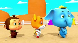 The Quicksand Adventure 🏝️ | Kids TV Cartoons for Children
