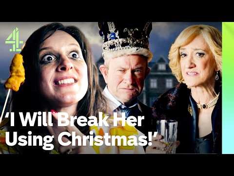 Kate Middleton Makes ROYAL Screw Up With Christmas Dinner! | The Windsors | Channel 4 Comedy
