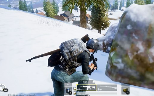 狙击手麦克：首玩雪地地图，拿到了8倍98K，吃鸡还有悬念么？