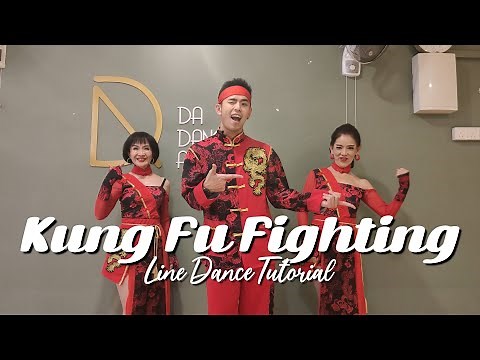 【Line Dance Tutorial】Kung Fu Fighting