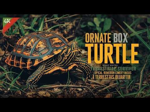 Ornate Box Turtle: The Terrestrial Survivor with a Remarkable Shell