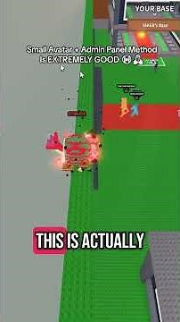 SMALL AVATAR METHOD IS BACK WITH THIS BRAND NEW ADMIN PANEL UPDATE #roblox #stealabrainrot