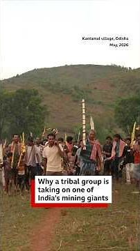 Why a tribal group is taking on one of India's mining giants | BBC News India