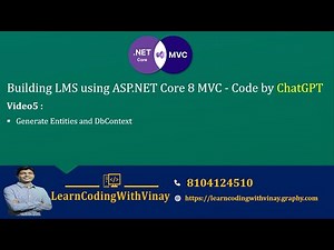 Video5 - LMS - Generate Entities, DbContext