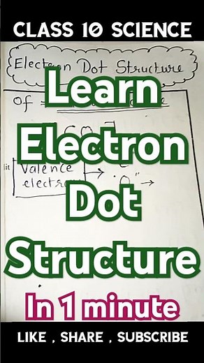 Electron Dot Structure Class 10 | Electron dot structure | Carbon dioxide | kp sir