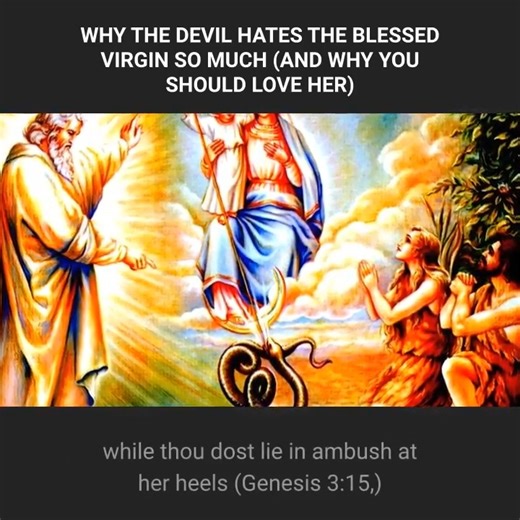 31 reactions · 32 shares | WHY THE DEVIL HATES THE BLESSED VIRGIN SO MUCH (AND WHY YOU SHOULD LOVE HER) | Proudly Catholic | Facebook