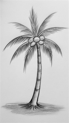 Coconut Tree Drawing 🌴 | Simple Pencil Art | Watch Till End 😍 Simple pencil strokes can create amazing art ✏️🌴 This coconut tree drawing is inspired by nature and village vibes. Watch till the end and tell me how it looks in the comments 💚 👉 Rate this drawing from 1 to 10 in the comments! #CoconutTreeDrawing #PencilDrawing #NatureArt #SketchArt #DrawingReels #ArtReels #ViralReels #ReelsVideo #ArtistLife #ArtLovers #ShortsVideo #ReelsIndia #imuarts | Imu Arts
