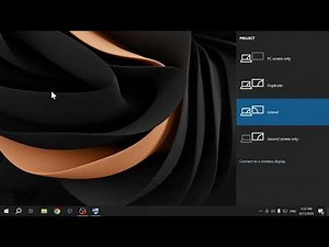 MICROSOFT Windows 10 – How to Setup Dual Monitors