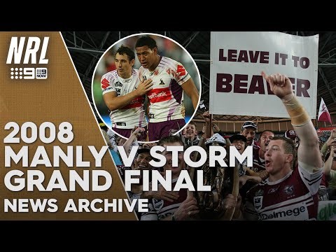 40-0 Manly's greatest victory - 2008 Grand Final week archive | NRL on Nine