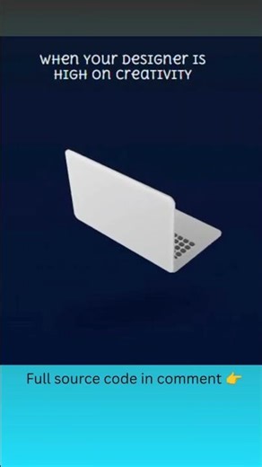 HTML & CSS MacBook Air Animation 💻 | Smooth Opening & Closing | Fun With Code #codepen #cssanimation