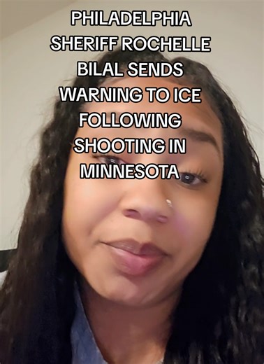So the Philly Sheriff basically Rochelle Bilal said: if an ICE agent breaks the law, Larry Krasner gonna have the cell READY… and “y’all don’t want this smoke.” 👀🔥 #PoliticsTok #BlackTikTok #ICE #Philly #LarryKrasner