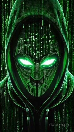 Tech & Sci-Fi Green Hacker Live Wallpaper for Android