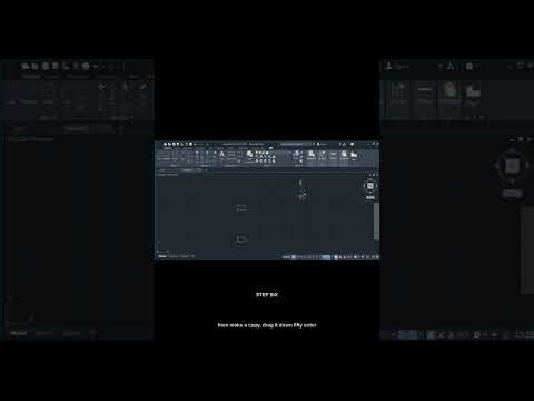 Tutorial how to make a window in AutoCAD
