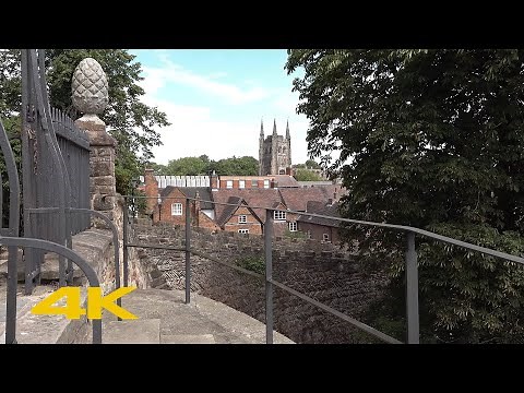 Tamworth Walk: Town Centre【4K】