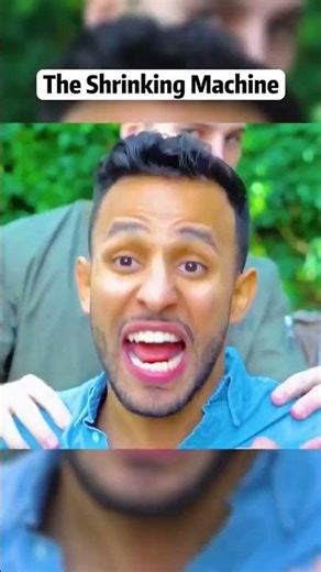 The Shrinking Machine #shorts #pranks #shrinking #machine #funnymoments #anwarjibawi #prank #fyp