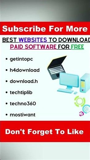 Best Free Software download websites names #freesoftware #freewebsite #techtutorial #how