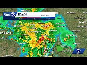 Omaha weather: Tracking severe storms Saturday evening