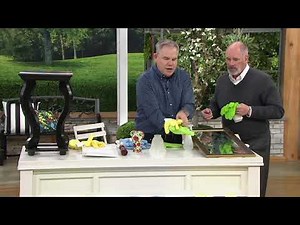 4 Piece Microfiber Dusting Gloves and Glass Cleaning Mitts on QVC