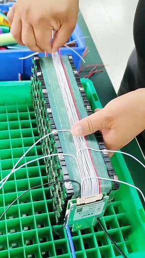 1.2K views | lithium battery pack cable customization process. #satisfying #diyelectronics #batterypack | Friends Electronics | Facebook