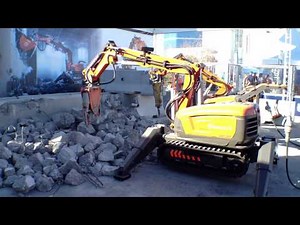 Husqvarna DXR 300 Demolition Robot - World Of Concrete 2013