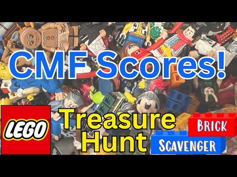 Lego Minifigure Treasure Hunt: Collectible Series Figs are so Cute!