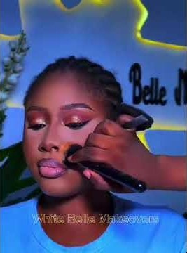 Everyday Natural Glam Makeup | White Belle Makeovers