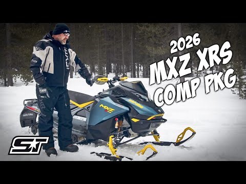 2026 Ski Doo MXZ XRS 850 Turbo R Competition Package Detailed Overview