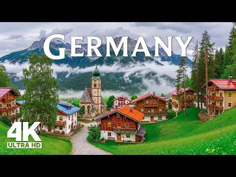 Germany 4K | Fairytale Castles, Alpine Peaks, Historic Cities & Timeless European Landscapes